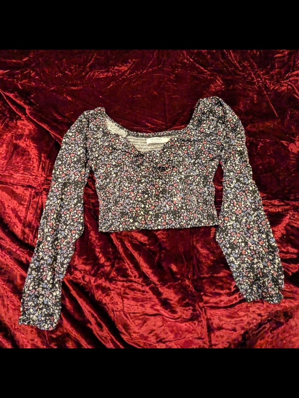 Idyllwind Fueled by Miranda Lambert Lula Printed Floral Blouse, size Small